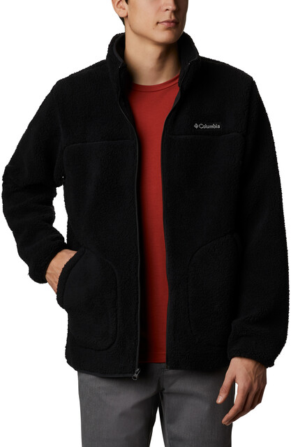 columbia sherpa fleece jacket